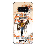Personalized Life Without Horse Phone Case JUL-MD02