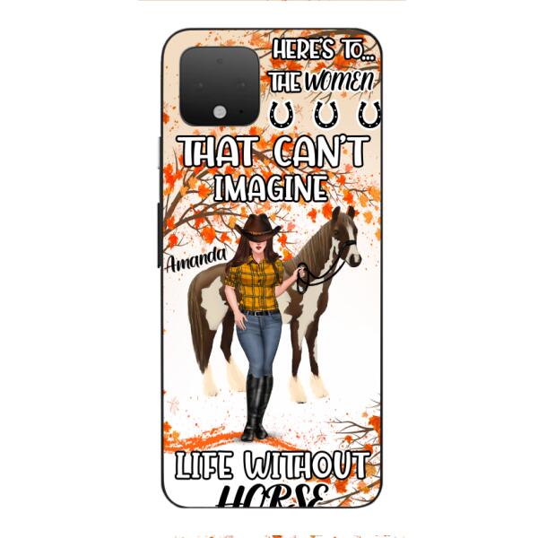 Personalized Life Without Horse Phone Case JUL-MD02