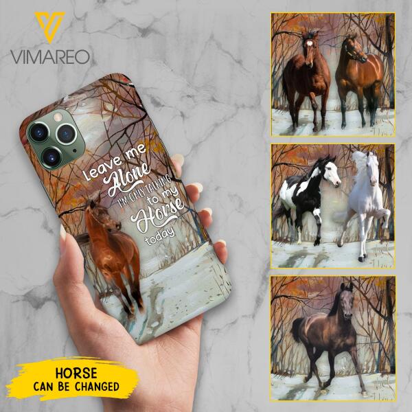 CUSTOMIZED TALKING TO MY HORSE PHONE CASE PRINTED 3D NEY02