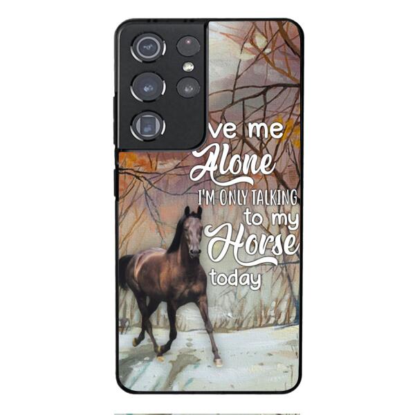 CUSTOMIZED TALKING TO MY HORSE PHONE CASE PRINTED 3D NEY02