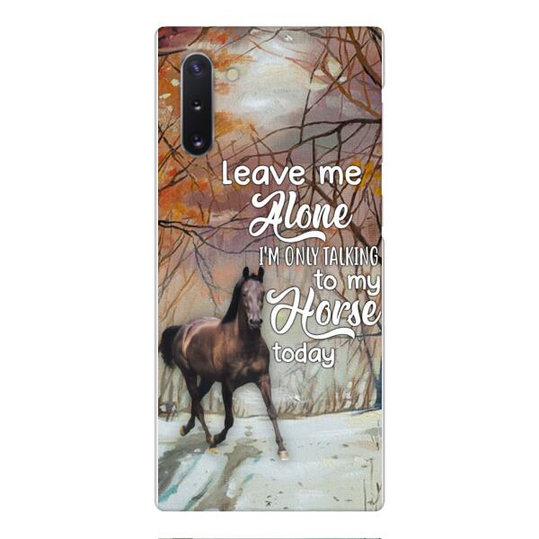 CUSTOMIZED TALKING TO MY HORSE PHONE CASE PRINTED 3D NEY02