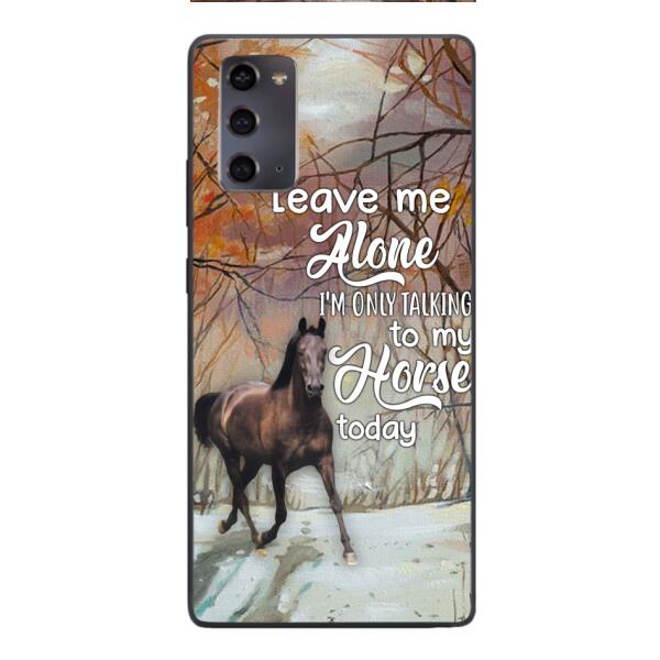 CUSTOMIZED TALKING TO MY HORSE PHONE CASE PRINTED 3D NEY02