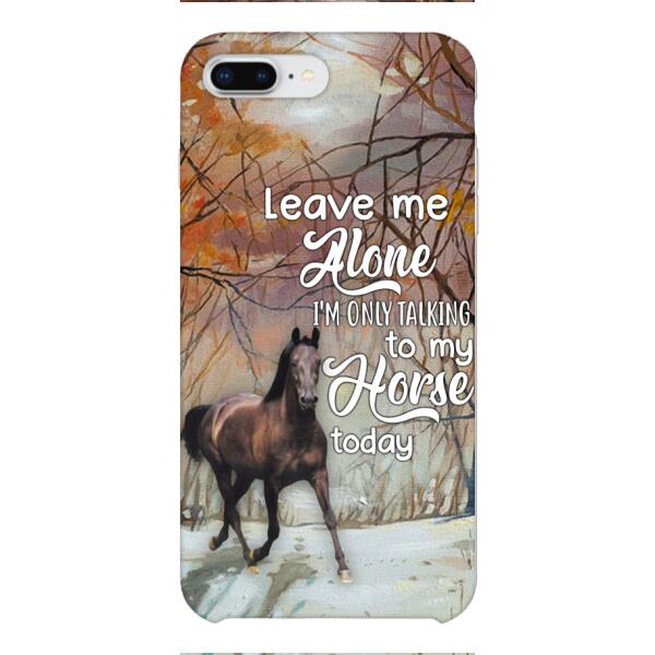 CUSTOMIZED TALKING TO MY HORSE PHONE CASE PRINTED 3D NEY02