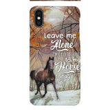 CUSTOMIZED TALKING TO MY HORSE PHONE CASE PRINTED 3D NEY02