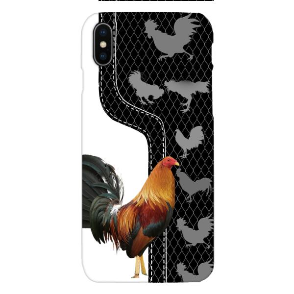 rooster personalized phone case 3d printed mtp