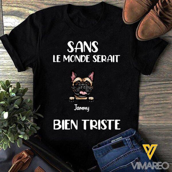 Personalized Dog Tshirt  Printed JUL-HQ09