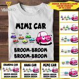 Personalized Cars Tshirt Printed AUG-MA04