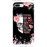 Personalized October Girl Phone Case AUG-HQ05