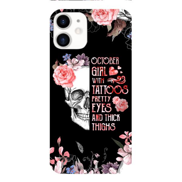 Personalized October Girl Phone Case AUG-HQ05