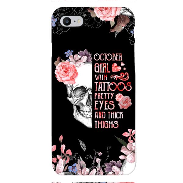 Personalized October Girl Phone Case AUG-HQ05