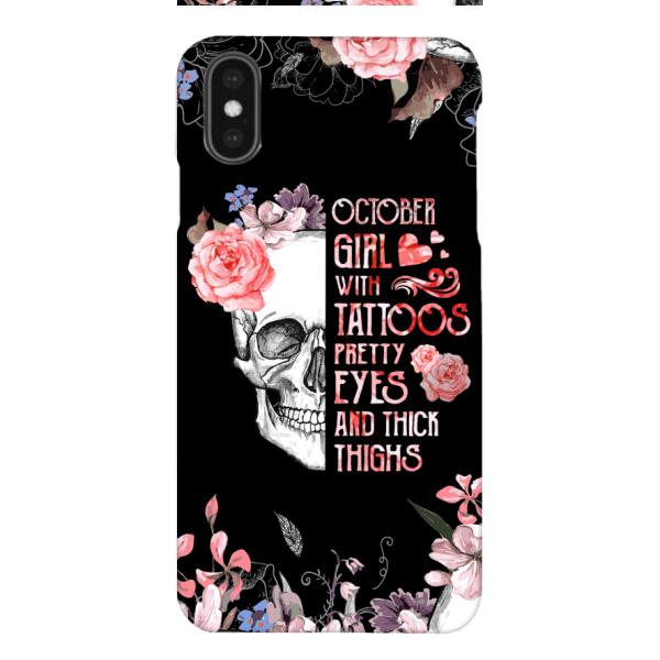 Personalized October Girl Phone Case AUG-HQ05