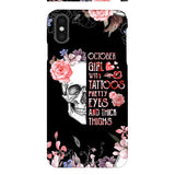 Personalized October Girl Phone Case AUG-HQ05