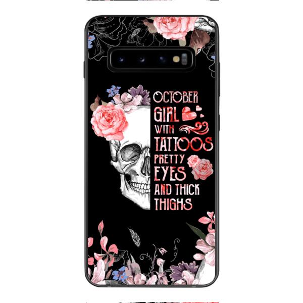 Personalized October Girl Phone Case AUG-HQ05