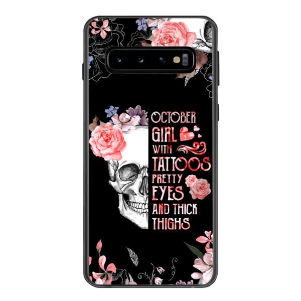 Personalized October Girl Phone Case AUG-HQ05