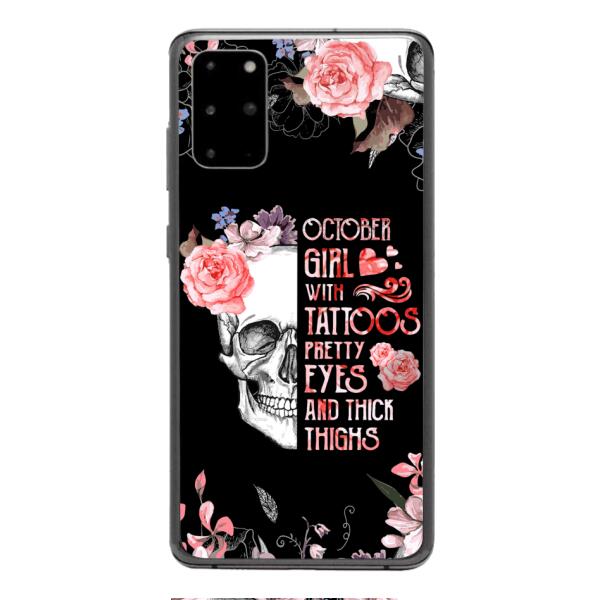 Personalized October Girl Phone Case AUG-HQ05