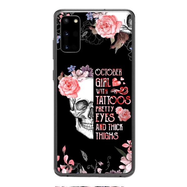 Personalized October Girl Phone Case AUG-HQ05