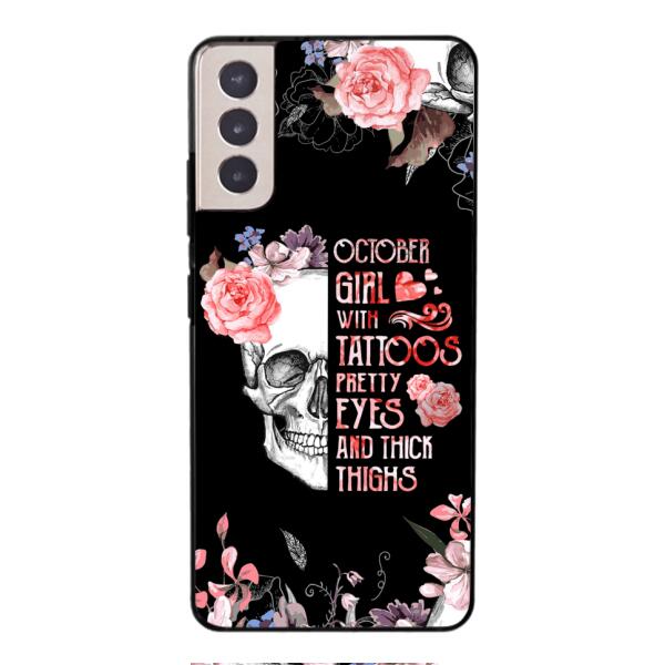 Personalized October Girl Phone Case AUG-HQ05