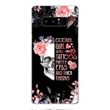 Personalized October Girl Phone Case AUG-HQ05