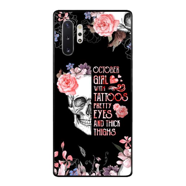 Personalized October Girl Phone Case AUG-HQ05