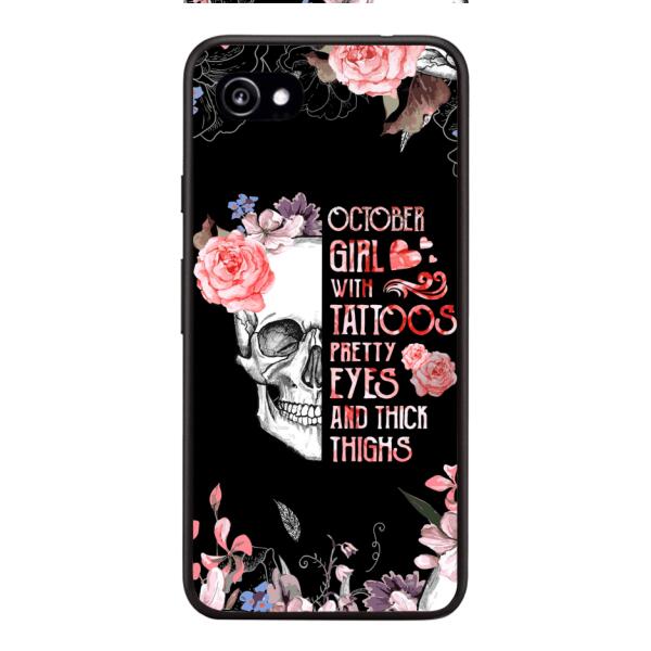 Personalized October Girl Phone Case AUG-HQ05