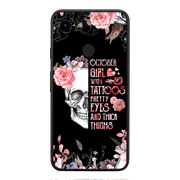 Personalized October Girl Phone Case AUG-HQ05
