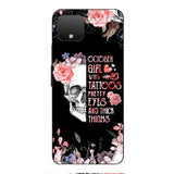 Personalized October Girl Phone Case AUG-HQ05