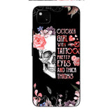 Personalized October Girl Phone Case AUG-HQ05