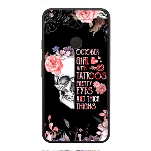 Personalized October Girl Phone Case AUG-HQ05