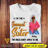Personalized Sister Tshirt Printed AUG-MA06