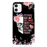 Personalized September Girl Phone Case AUG-HQ05