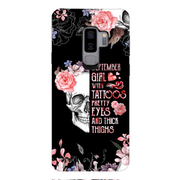 Personalized September Girl Phone Case AUG-HQ05