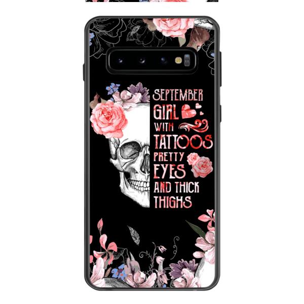 Personalized September Girl Phone Case AUG-HQ05