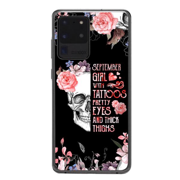 Personalized September Girl Phone Case AUG-HQ05