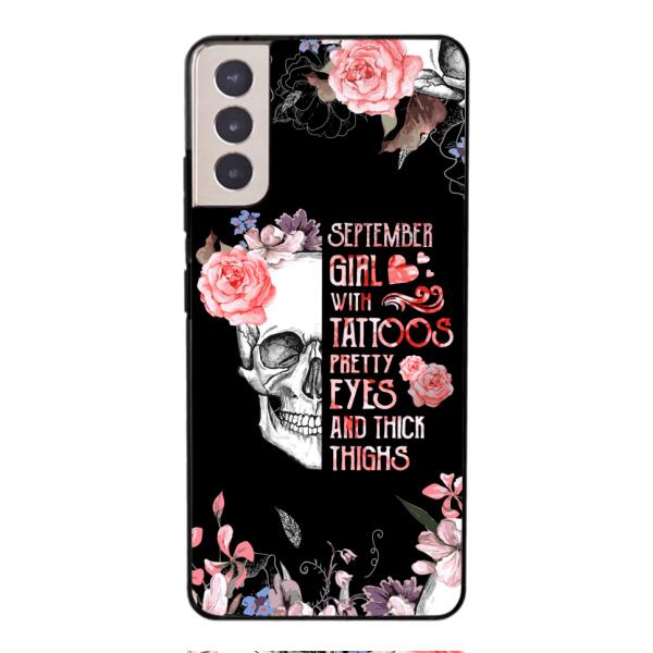 Personalized September Girl Phone Case AUG-HQ05
