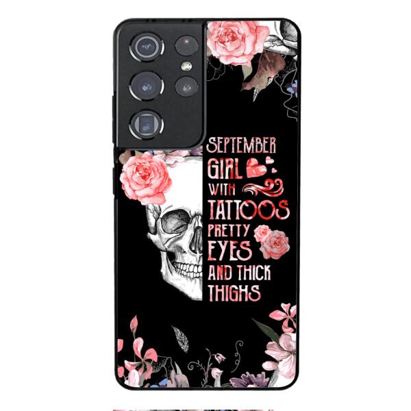 Personalized September Girl Phone Case AUG-HQ05