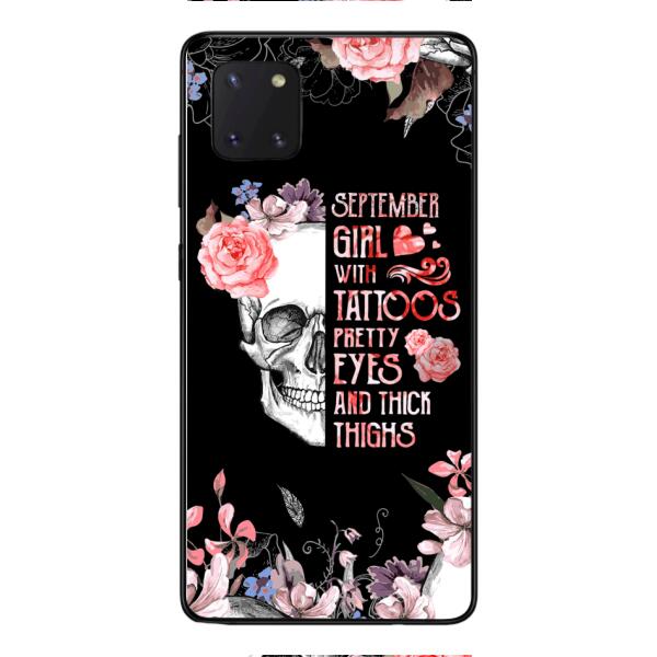 Personalized September Girl Phone Case AUG-HQ05
