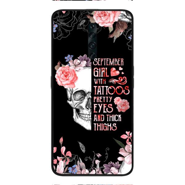 Personalized September Girl Phone Case AUG-HQ05