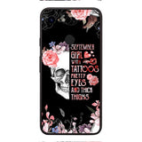 Personalized September Girl Phone Case AUG-HQ05