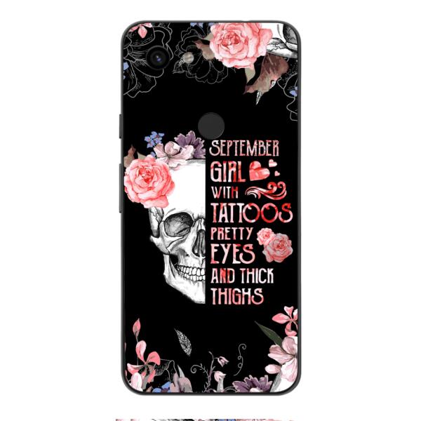 Personalized September Girl Phone Case AUG-HQ05
