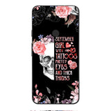 Personalized September Girl Phone Case AUG-HQ05