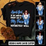 PERSONALIZED APRIL GIRL TSHIRT HOODIE PRINTED NEY198Q