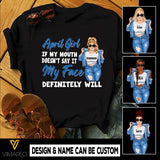 PERSONALIZED APRIL GIRL TSHIRT HOODIE PRINTED NEY198Q
