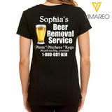 Personalized Beer Removal Servive Tshirt Printed AUG-DT20