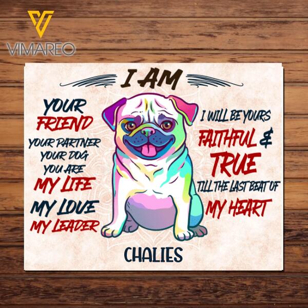 Customized Funny Pug Puzzle