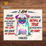 Customized Funny Pug Puzzle
