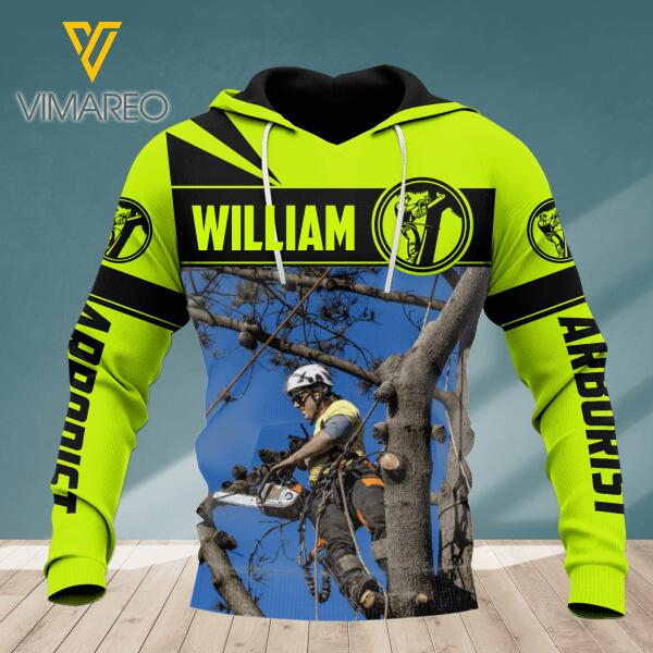 Personalized Arborist Hoodie Printed AUG-DT26