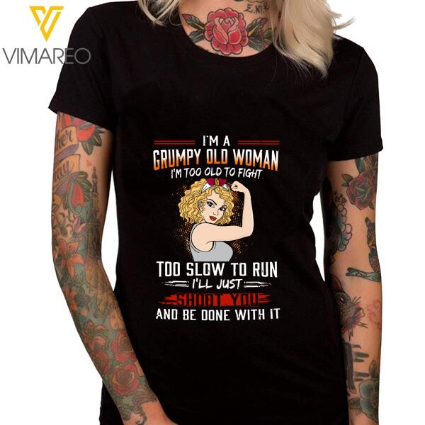 FLORIDA GRUMPY OLD WOMEN TSHIRT