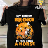 Quater Horse Happy Halloween Tshirt For Men And Women