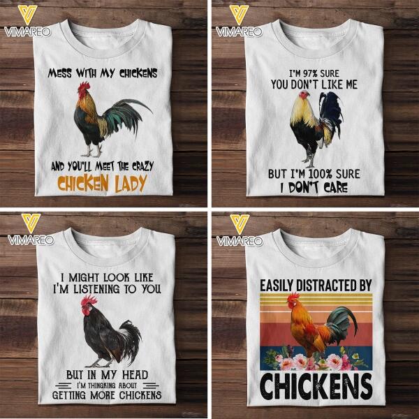 CUSTOMIZED ROOSTER TSHIRT FOR MEN AND WOMEN