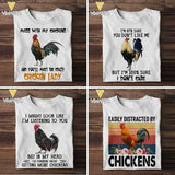 CUSTOMIZED ROOSTER TSHIRT FOR MEN AND WOMEN